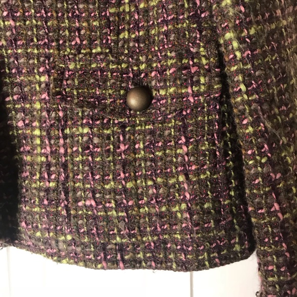 Tweed military style blazer - Picture 2 of 5
